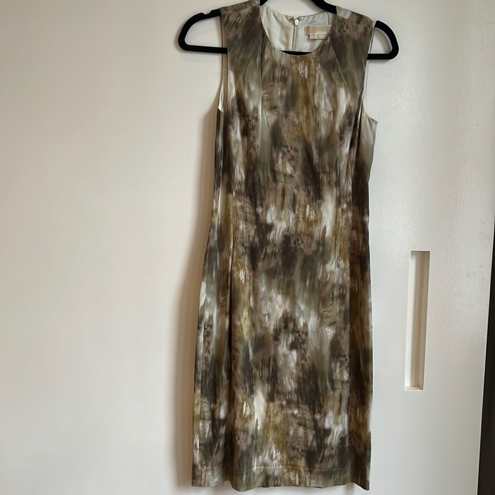 Silk Michael Kors shift dress size 8